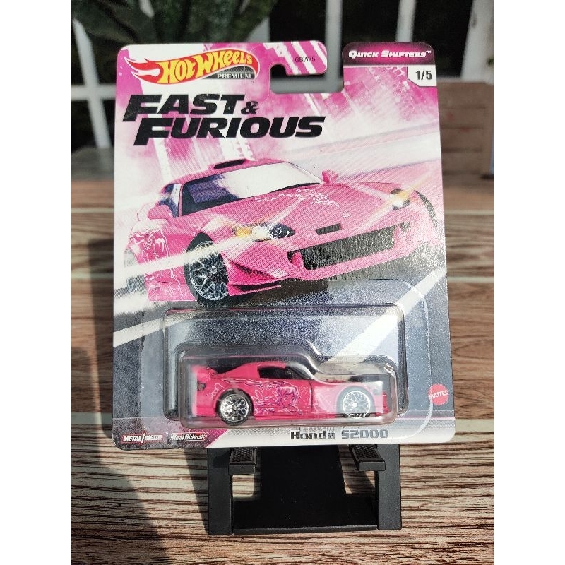 hot wheels honda s2000 pink fast furious premium