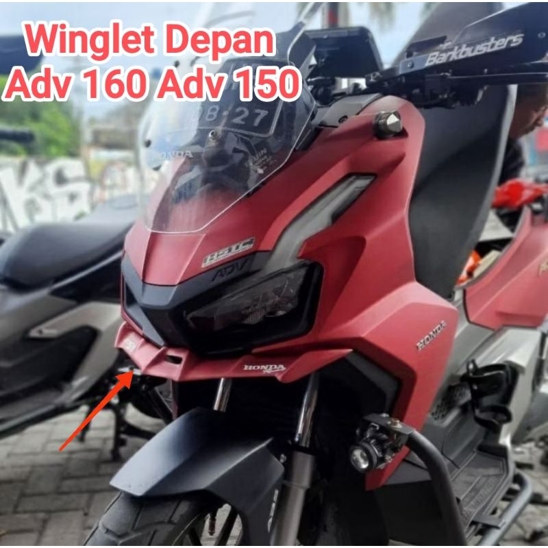 Winglet Adv 160/150 Winglet bawah lampu Depan Adv 160 150