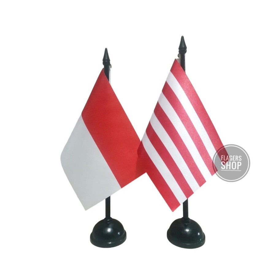 

[PAKET] Bendera Meja Indonesia + Lencana Perang TNI-AL