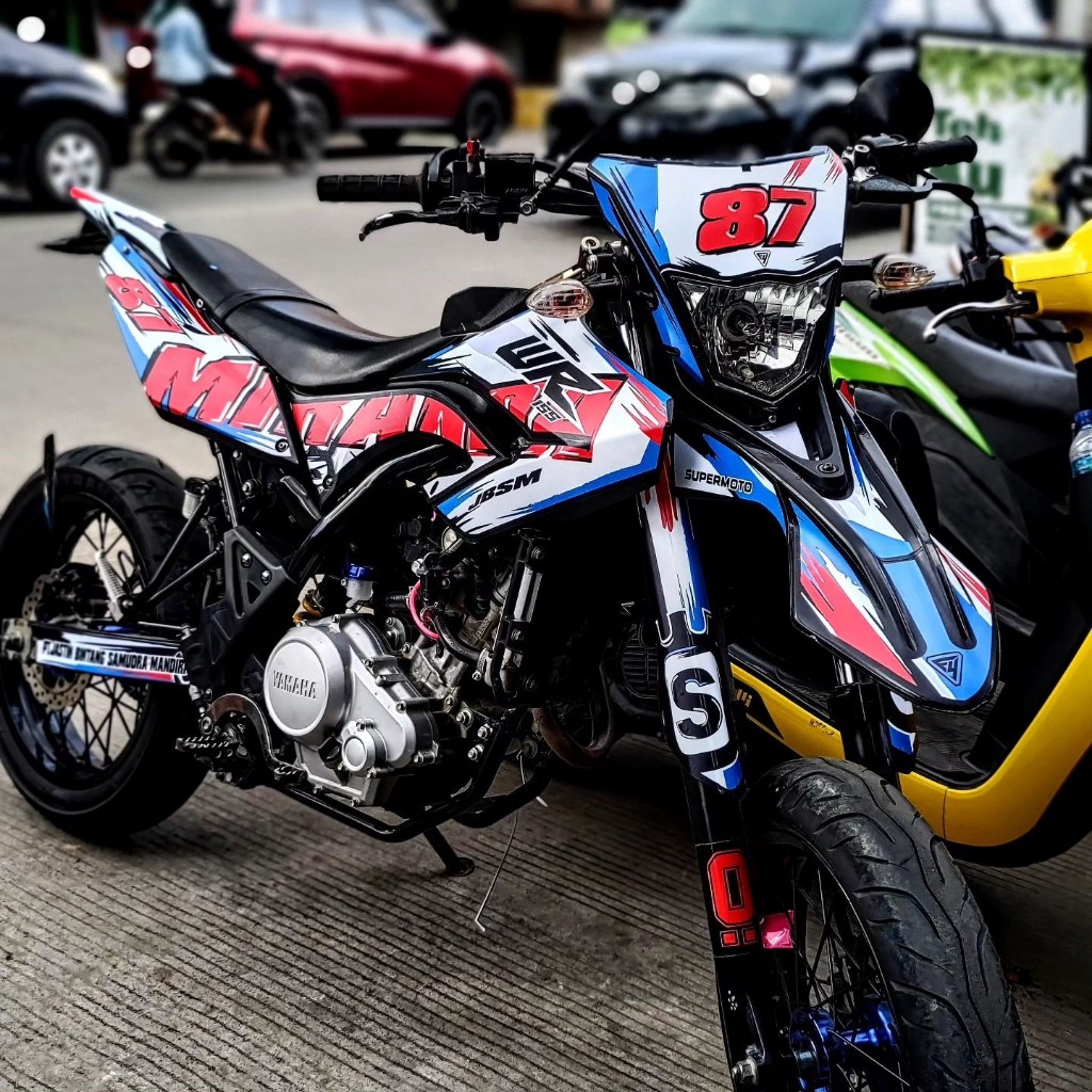 DECAL STICKER YAMAHA WR 155 - DECAL STICKER DESAIN KEKINIAN YAMAHA WR 155