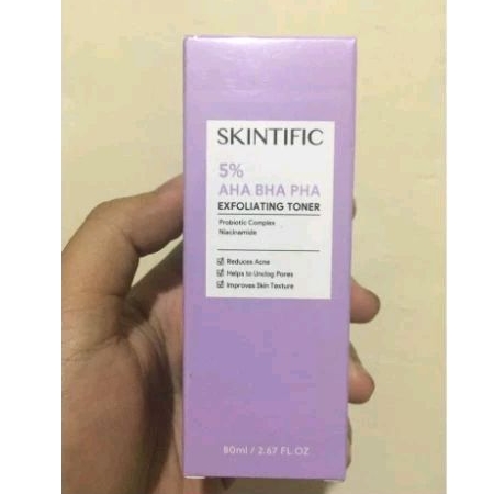 exfo toner skintific