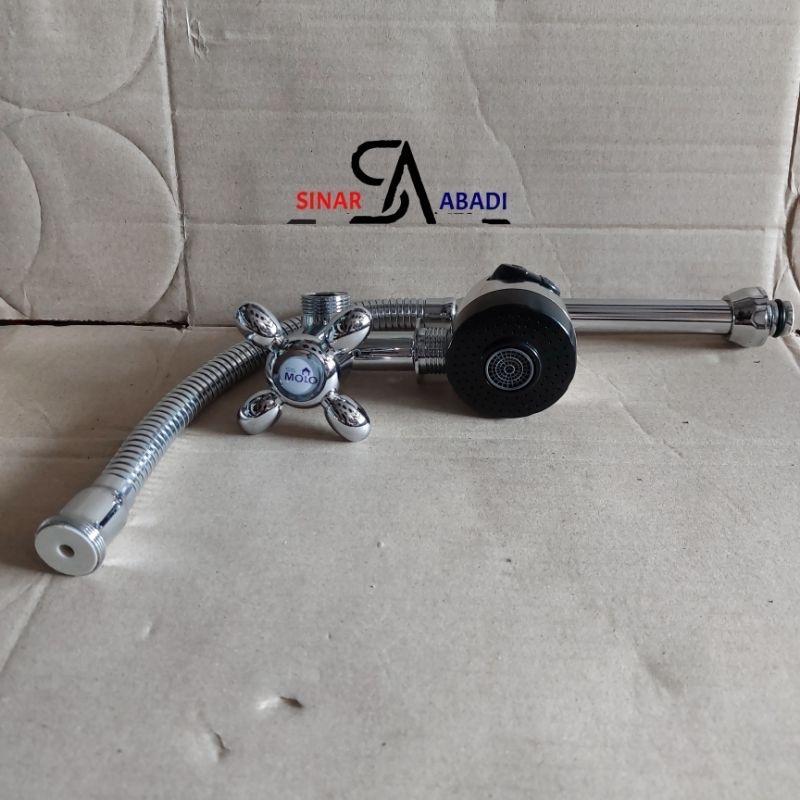 KERAN ANGSA TEMBOK SOANG FLEKSIBEL/KRAN FLEKXIBEL DAPUR CUCI PIRING 1/2"  DRAT SAMPING TEMBOK GARANS