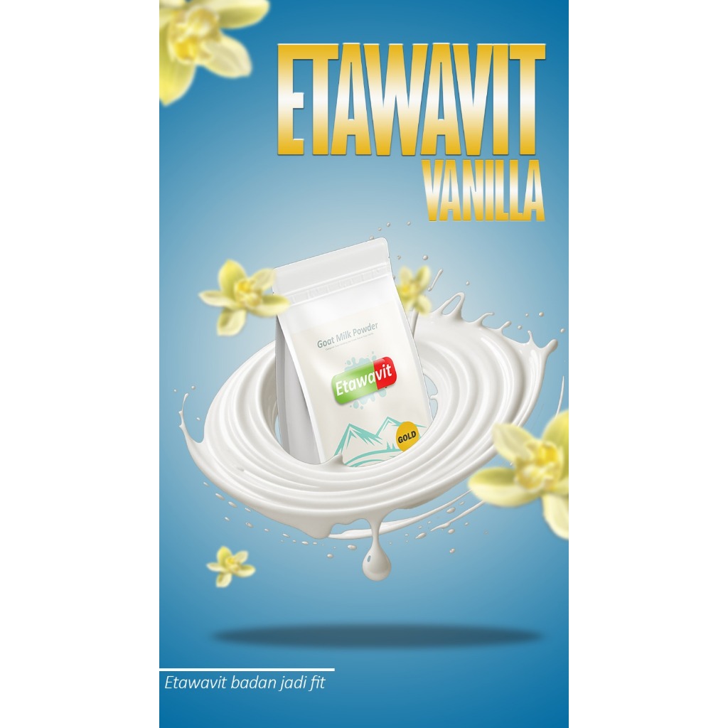 

Susu Kambing ETAWAVIT Rasa Vanilla 500 gr - Susu Untuk Kesehatan Sendi Dan Tulang
