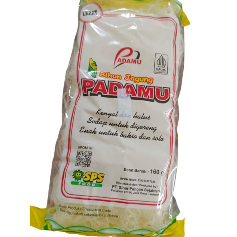 

Bihun jagung PADAMU 160g