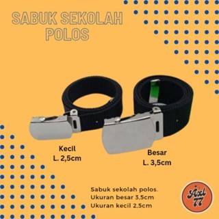 SABUK SEKOLAH POLOS
