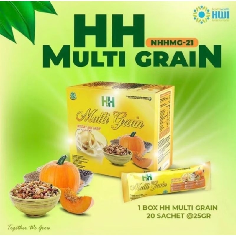 

HH Multigrain HWI ORI BPOM / Diet / NUTRISI pengganti makanan