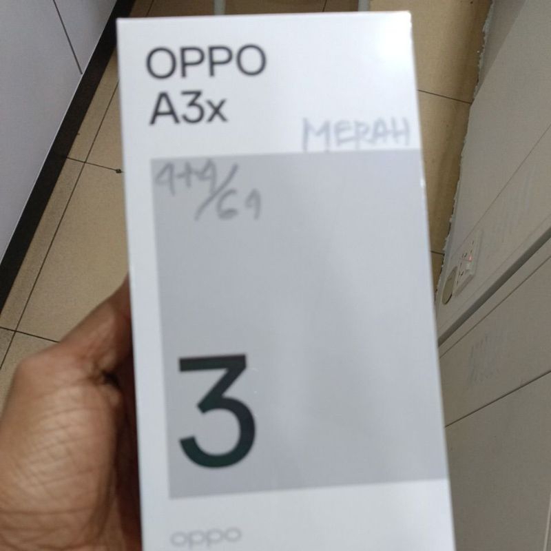 OPPO.A3X RAM 4+4/64