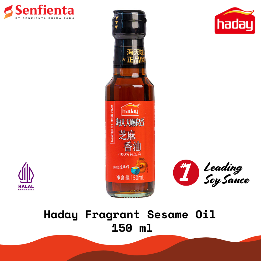 

Haday Fragrant Sesame Oil 150 ml | Minyak Wijen