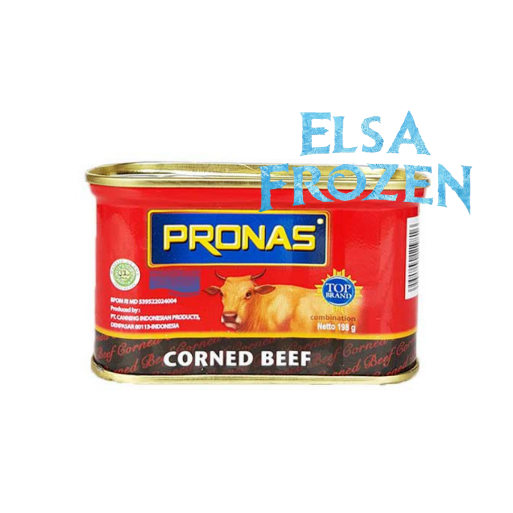 

PRONAS KORNET SAPI 198GR / BEEF CORNED
