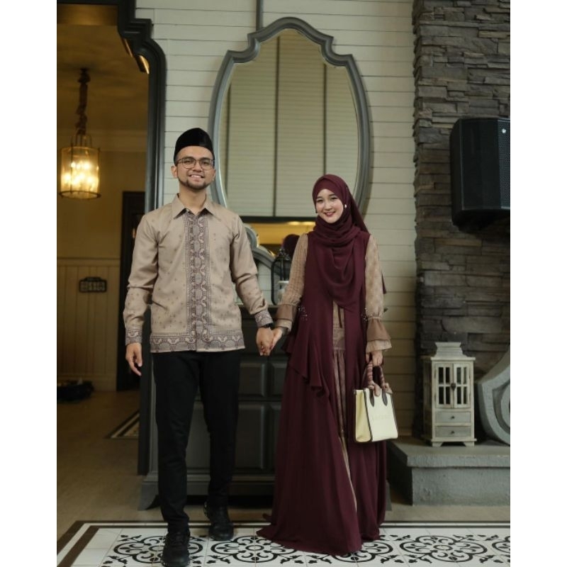 READY (OUTER & KIDS) - FREE GIFT  SARIMBIT BAHTERA CINTA KAZAMI STORE - DRESS GAMIS PRINTING SARIMBI