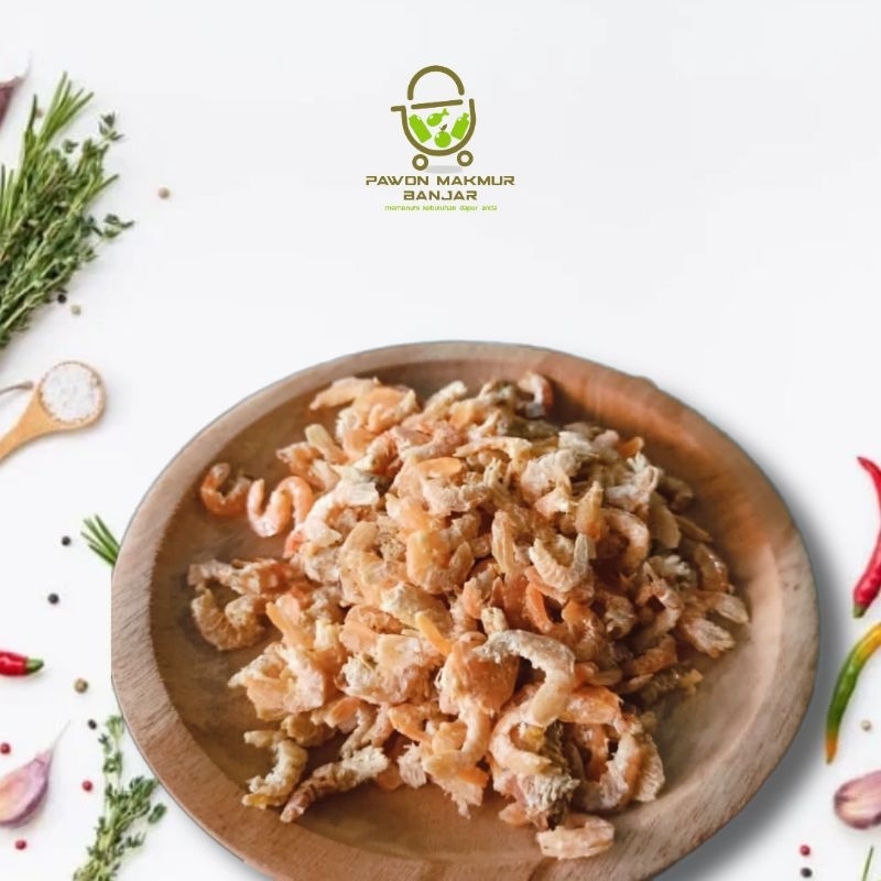 

EBI UDANG KERING ASIN KEMASAN 100 GR