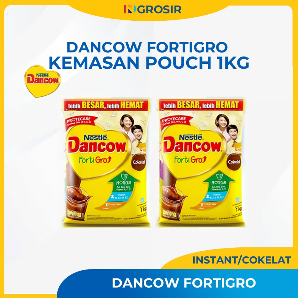 

Dancow Fortigro Instant/Cokelat Pouch 1kg
