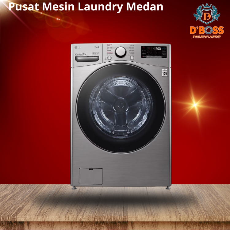 D'BOSS SWALAYAN LAUNDRY | WASHER LG 20 KG | MESIN CUCI LAUNDRY 20 KG | PERLENGKAPANN USAHA LAUNDRY