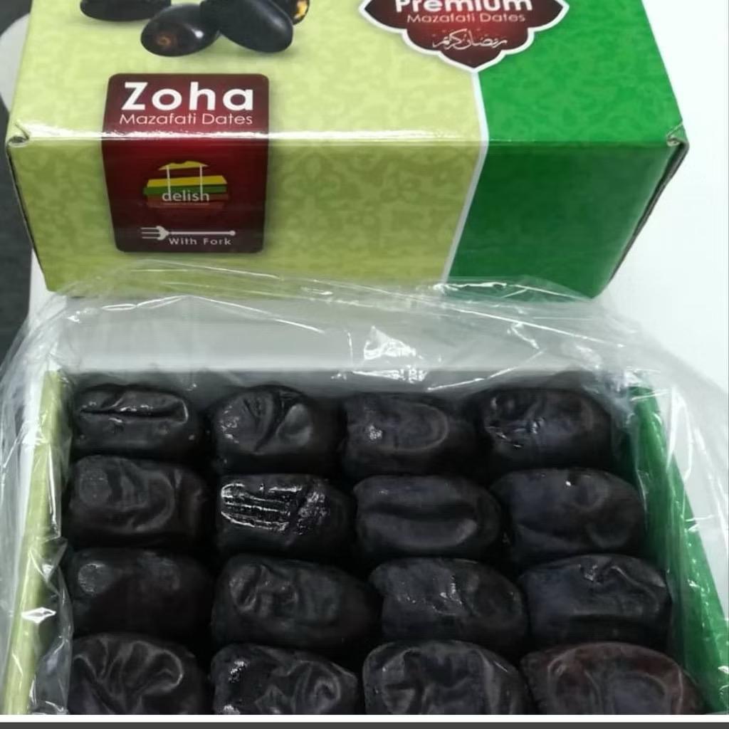 

Kurma Zoha Premium Quality Mazafati Dagingnya Lembut