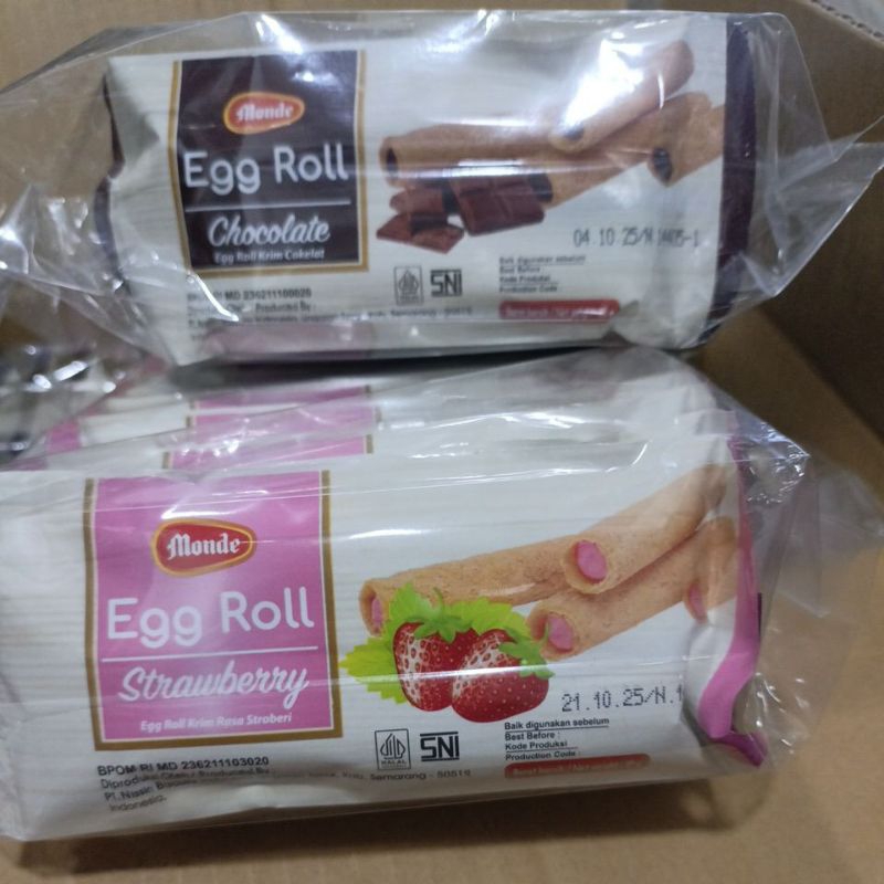 

MONDE EGG ROLL 10 PACK MIX RASA