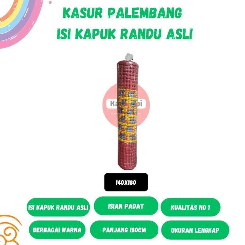 Kasur Lantai Palembang 140x180 Kapuk Asli