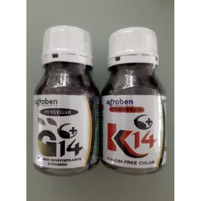 G14+K14 @250ml Agroben (Paket vitamin +pembesar)