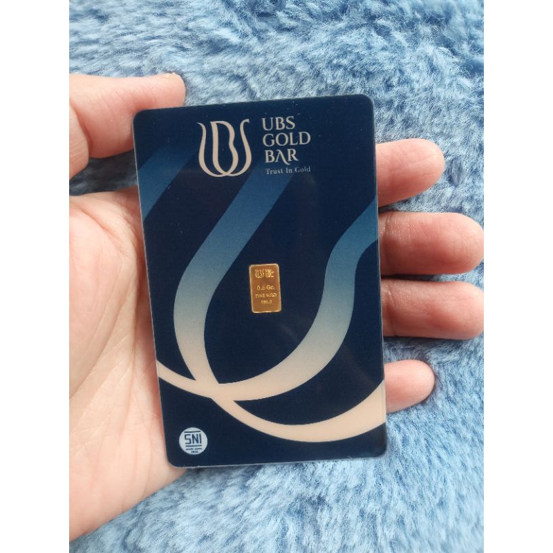 UBS GOLD card new edition 0.5 gram