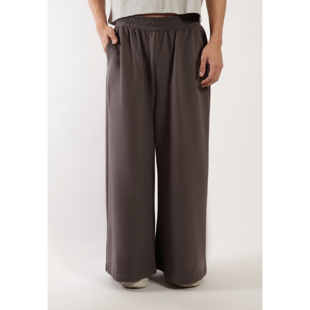 OCWA JOEY FLARE TRACK PANTS ASH GREY MEN