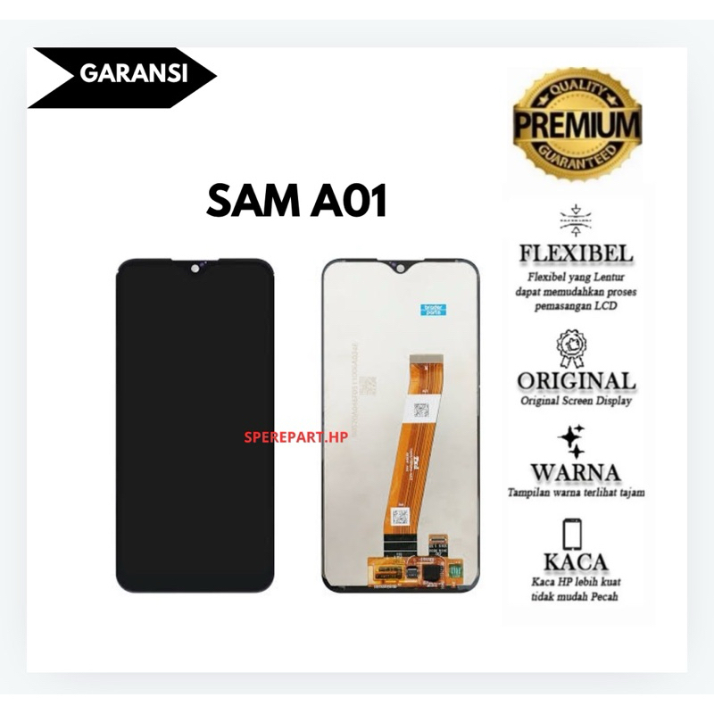 LCD TOUCHSCREEN SAM A01 FULLSET ORIGINAL/LCD ORIGINAL SAM A01