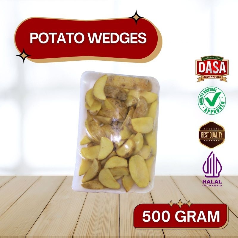 

Kentang Potato Wedges with Seasoning