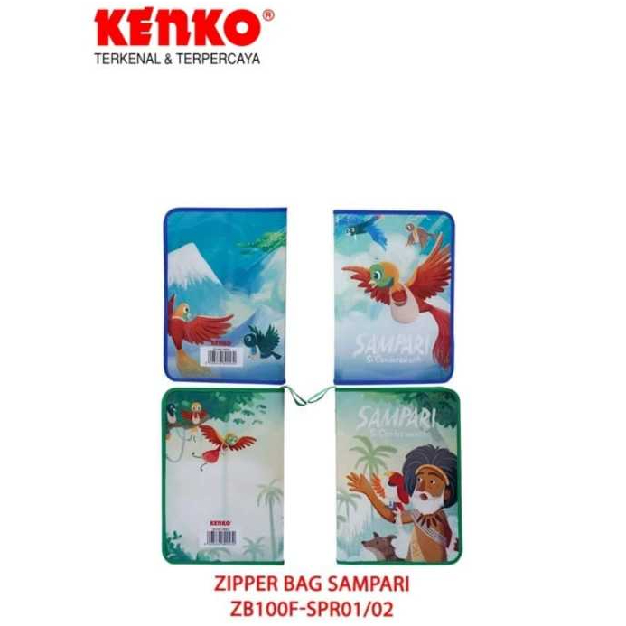

KENKO SAMPARI ZIPPER BAG ZB100F-SPR01/02