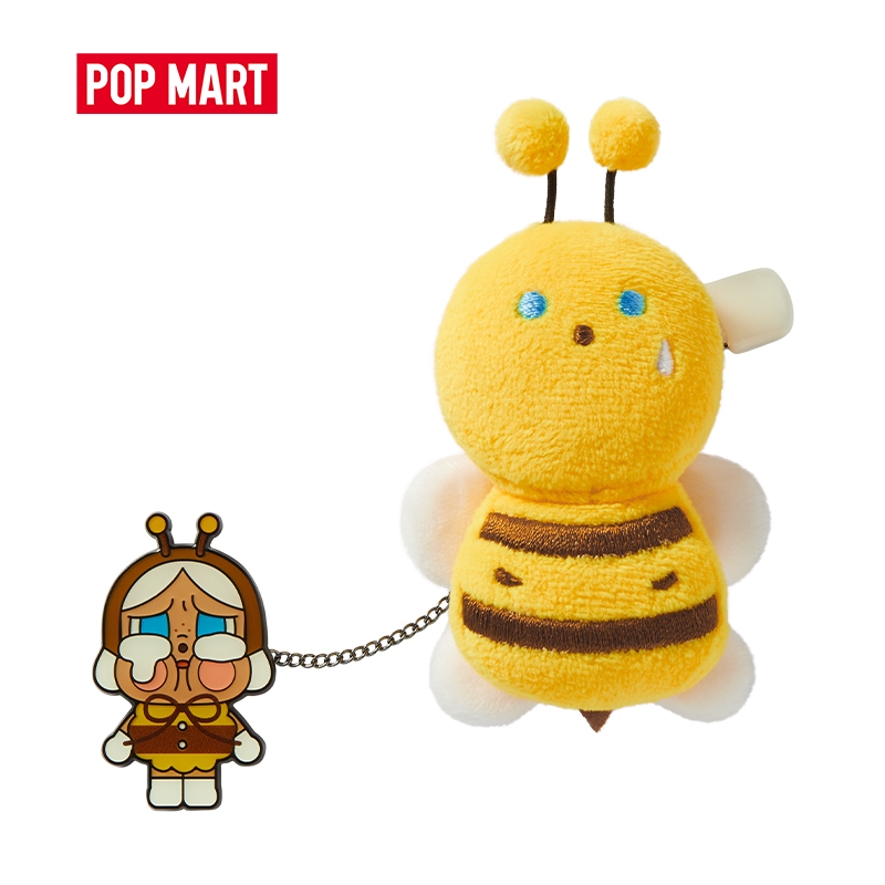 POP MART CRYBABY Crying Again Series - Plush Badge Blind Box Action Toys Figure Birthday Gift Kid To