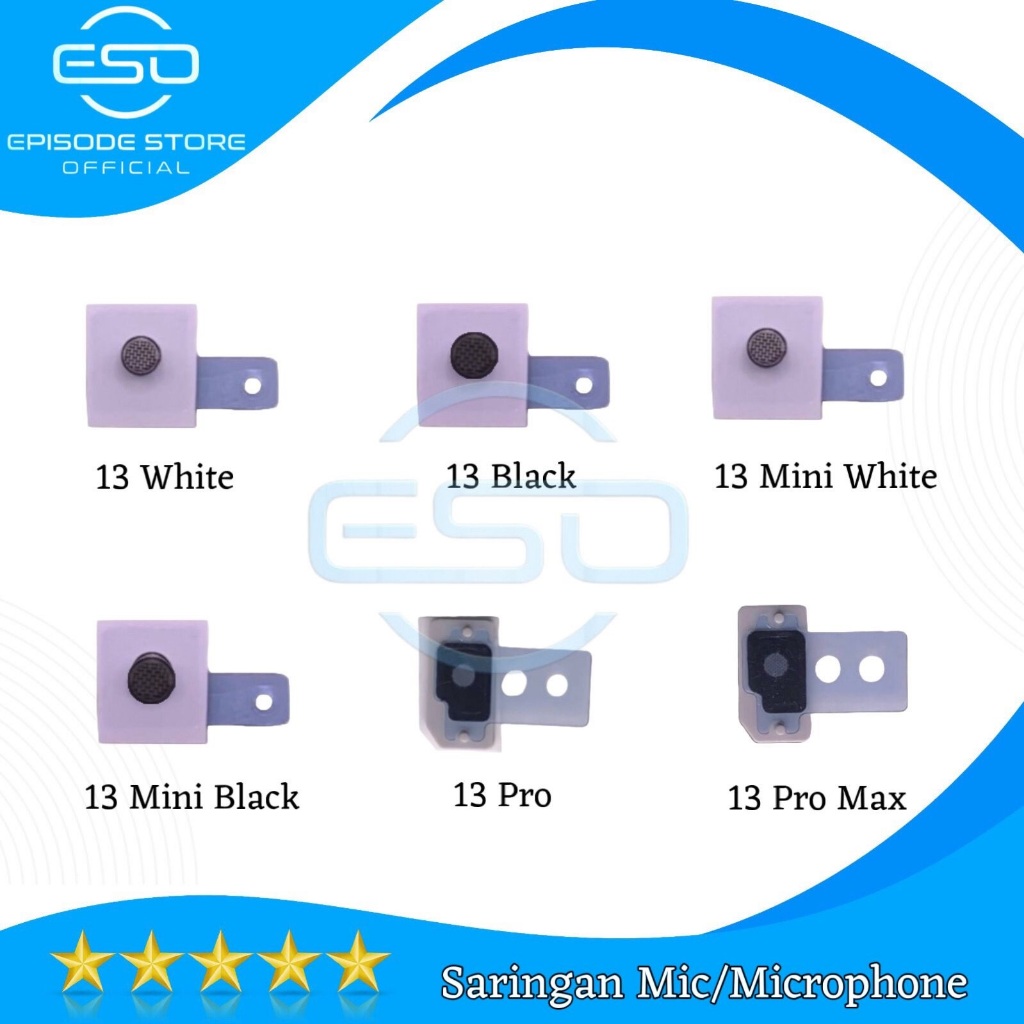 Saringan mic/microphone 13/13 Pro/13 Pro Max/13 Mini new