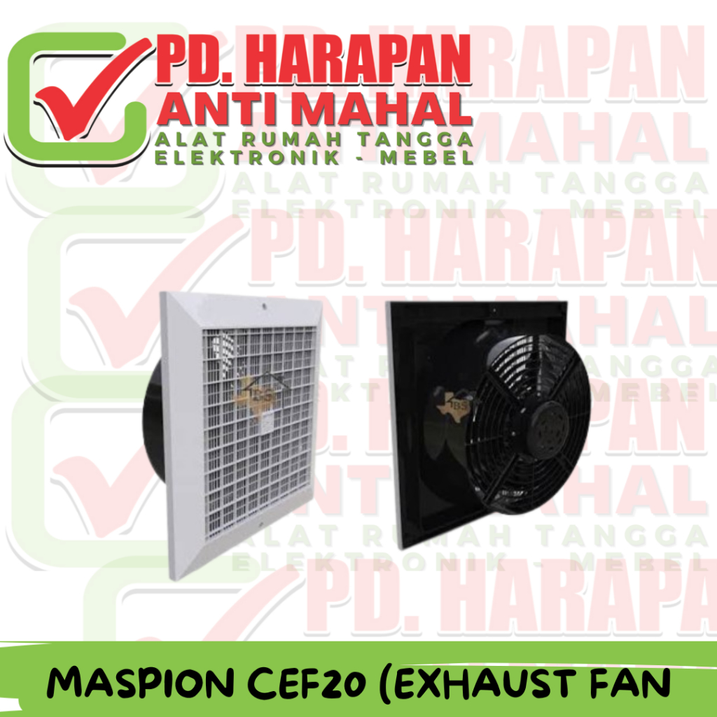 MASPION CEF20 (EXHAUST FAN PLAFON 20CM)/EXHAUST FAN MASPION/EXHAUST 20CM