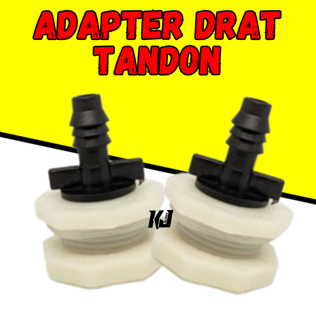 Drat Tandon 1/2 inchi atau Neple input output pipa 1/2 in