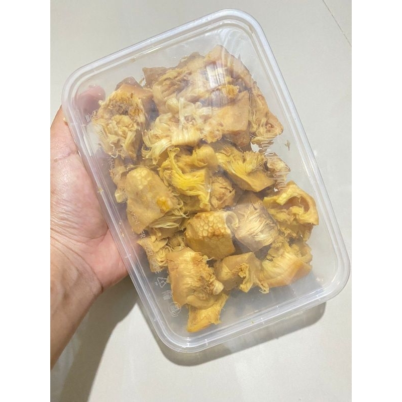 

MANDAI/KULIT CEMPEDAK/TIWADAK (ASIN)kemasan 250gr/500gr