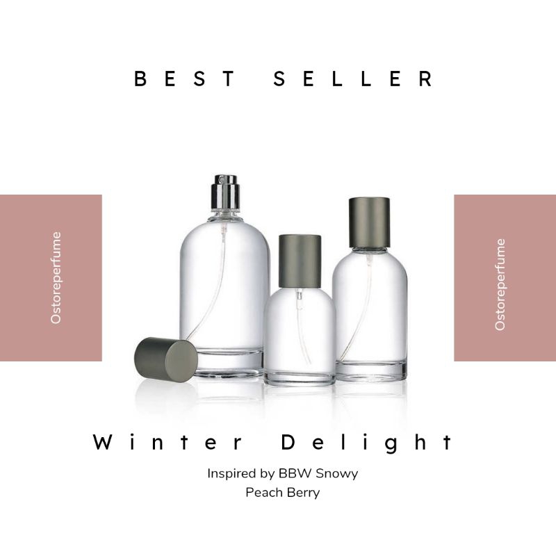 Perfume Winter Delight inspired BBW - Snowy P*ch B*rry