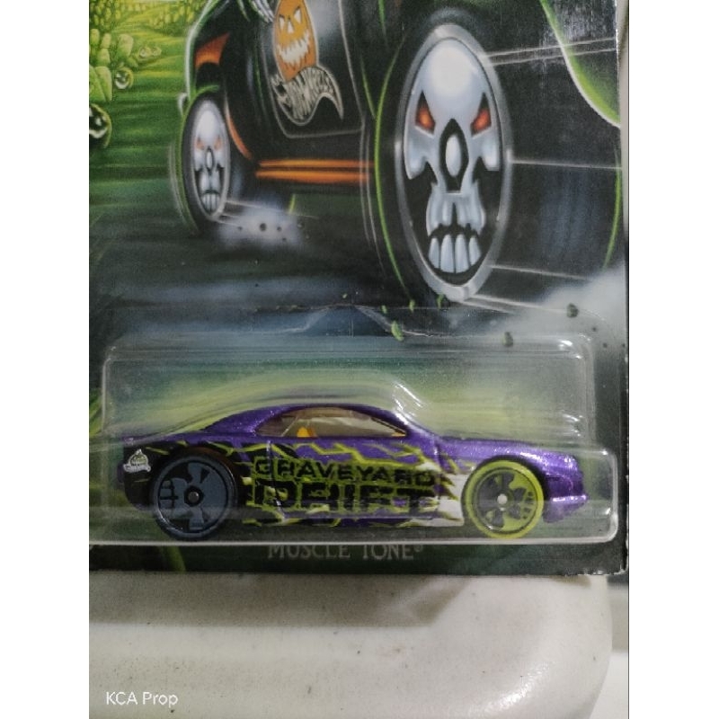 Hotwheels Halloween Muscle Tone Graveyard Drift