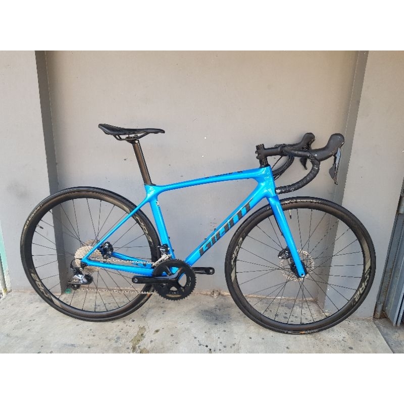 Fullbike Sepeda Roadbike RB Balap GIANT TCR Size S Carbon Disc Brake Original