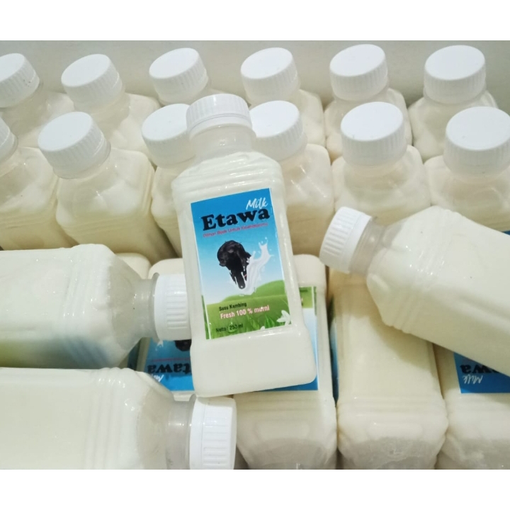 

SUSU KAMBING ETAWA MURNI 100% DARI PETERNAK / BAIK BUAT KESEHATAN