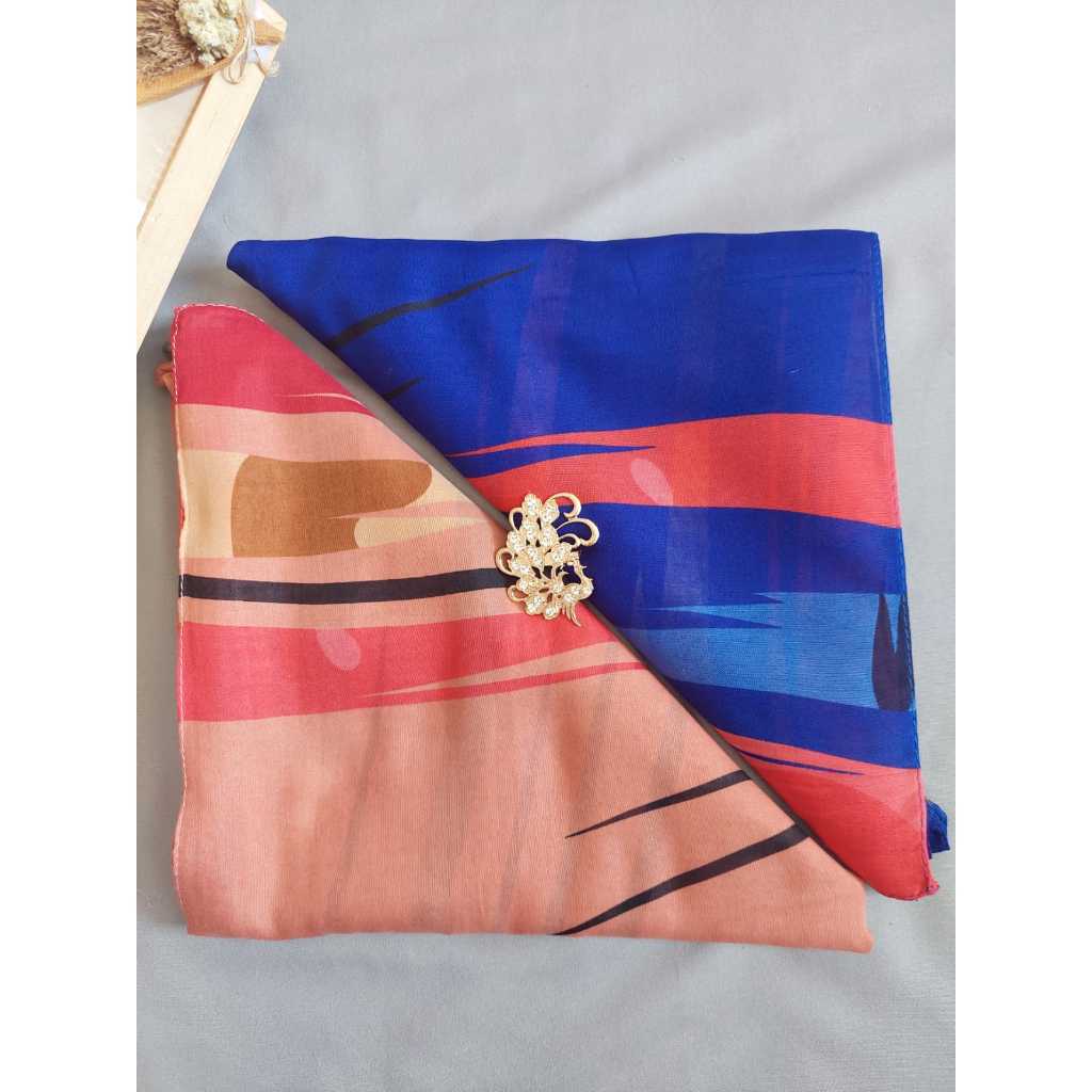 HIJAB SEGIEMPAT UMAMA SQUARE BURSA MOTIF 12 UKURAN 110X110CM / UMAMA SCARF JILBAB SEGI EMPAT VOAL PR