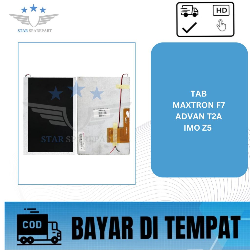 LCD TAB MAXTRON F7 / ADVAN T2A / IMO Z5