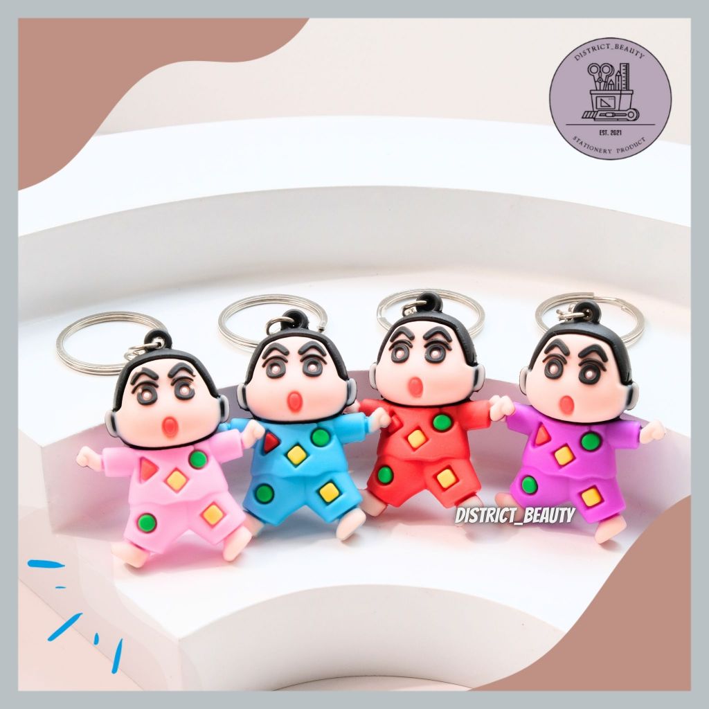 GANTUNGAN KUNCI SINCHAN BAJU TIDUR GANCI SOUVENIR ULANG TAHUN ANAK TEMA SINCHAN GANCI SINCHAN LUCU I