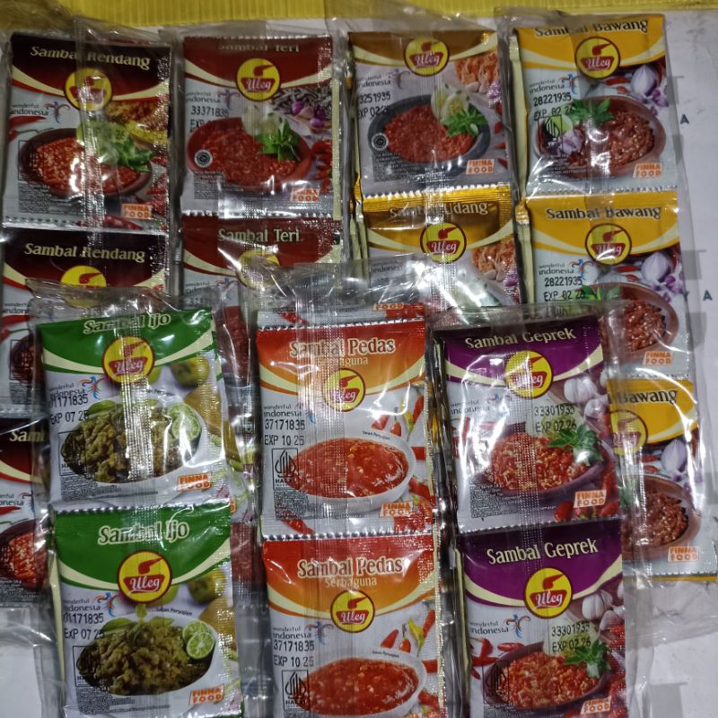 

Sambel Uleg finna Terasi Sachet All Variant
