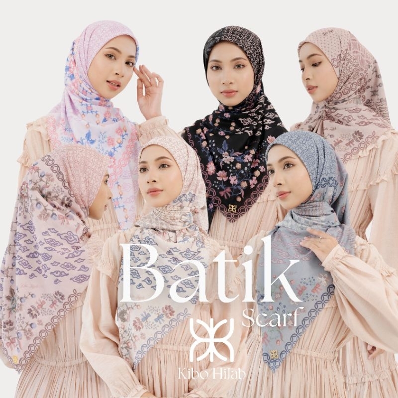 BATIK SCARF | Kibo Hijab | Coquette Scarf