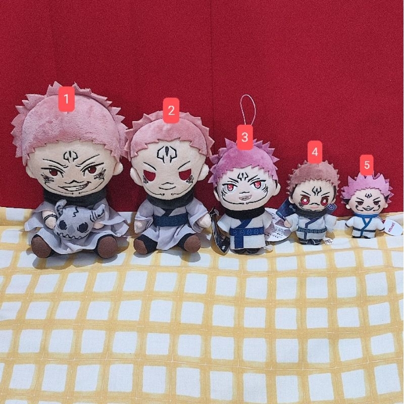 Sukuna Meguna Plush Jujutsu Kaisen Official