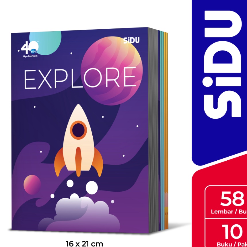 

HJ6 SiDU Buku Tulis 58 Lembar