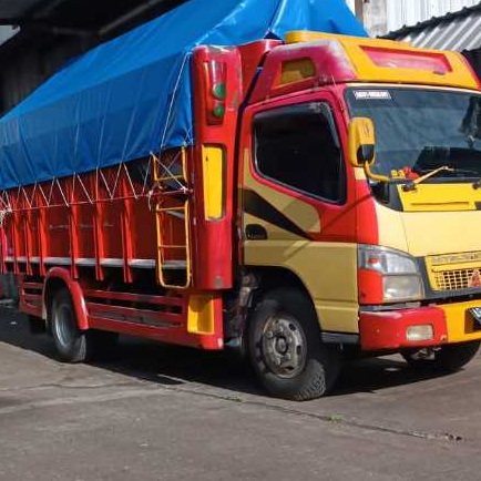 Terpal truk semi karet merek Royal Crown  ukuran 4.5 m x 7 m bersih / terpal truk