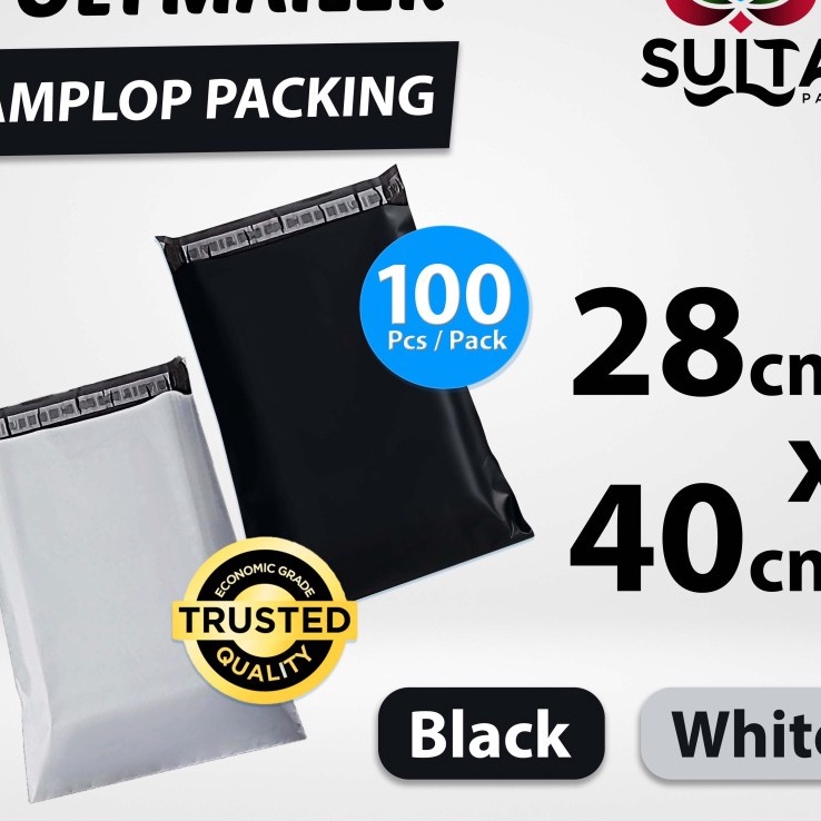 

FG2 Polymailer PACK 28x4cm Amplop Plastik Packing Olshop Ekonomis