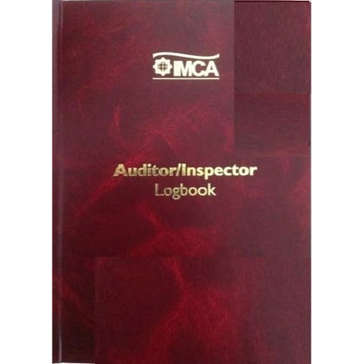 Buku IMCA Auditor Inspector Logbook IMCA Logbook