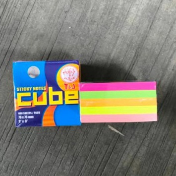 

KI3 Sticky Note Cube memo Tom Jerry 5 warna