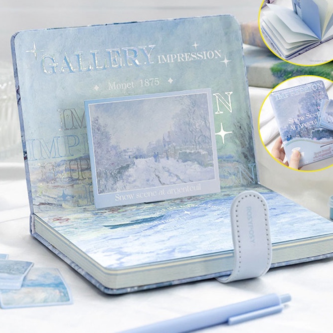 

Terjangkau GAGALU Buku diary rosyposy nature pemandangan korea vintage lucu journal agenda impor notebook buku catatan unik penutup magnet