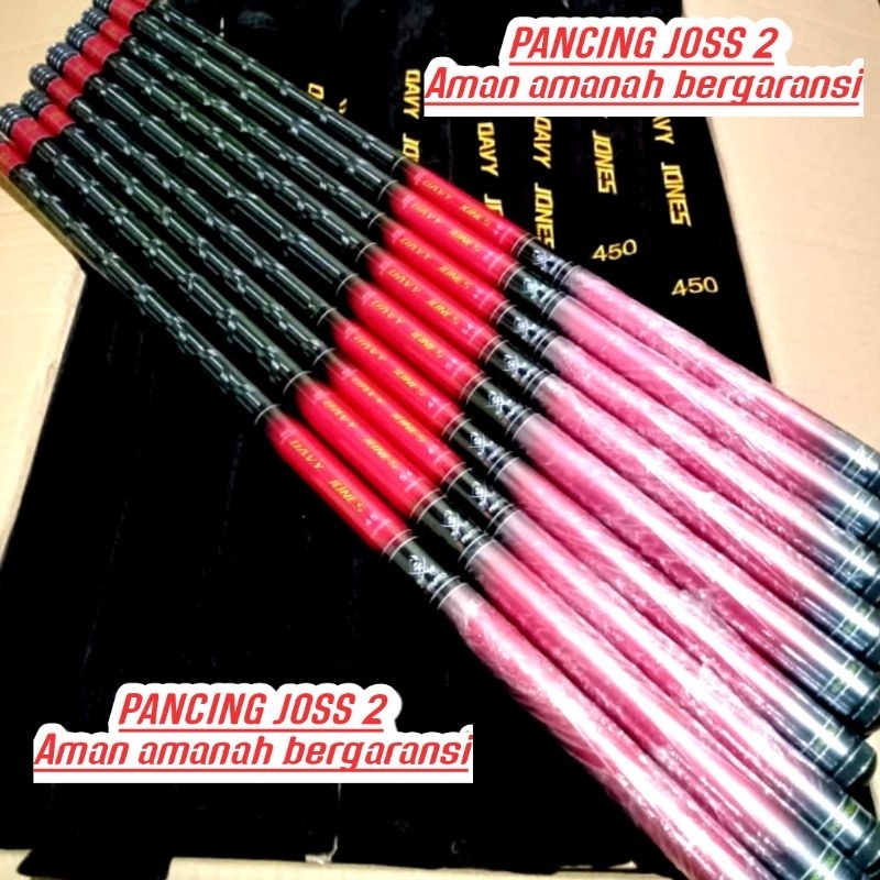 Joran tegek DAVY JONES 450 & 540 X-PIRATES