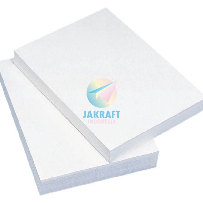 

KP8 Lembar Kes HVS A5 7 Gsm Gram Putih Polos Bahan Pabrik PAPERONE PAPER ONE