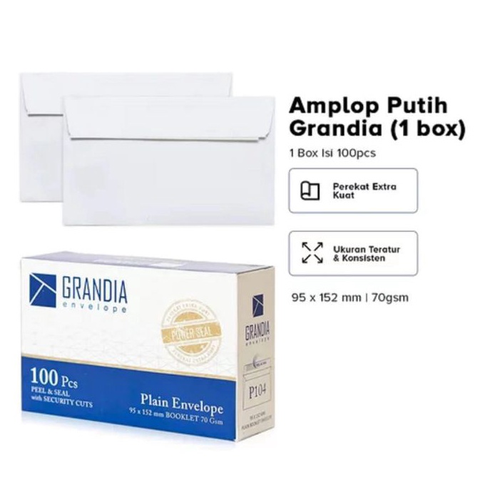 

Termurah AMPLOP GRANDIA P14 ISI 1 PCS AMPLOP MURAH AMPLOP KONDANGAN